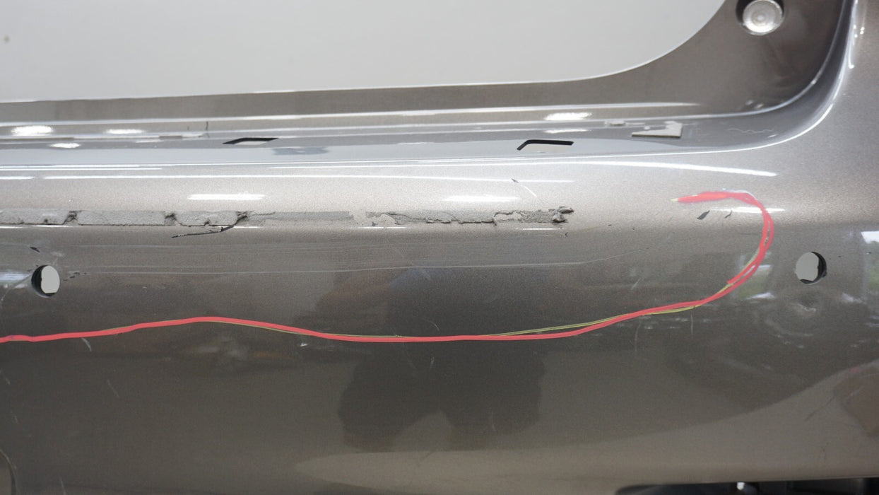 2011-2013 INFINITI QX56 REAR BUMPER COVER PANEL W/ SENSOR HOLE OEM 85022-1LA0H