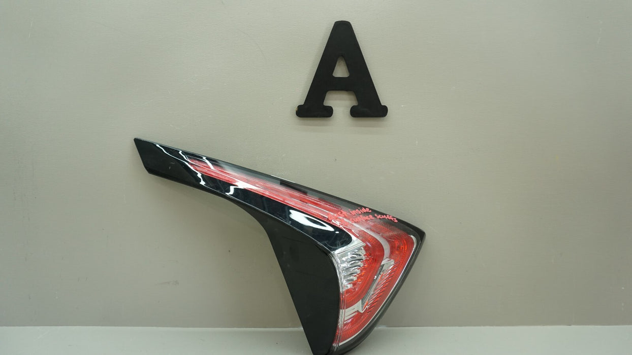 2015-2018 NISSAN MURANO REAR LEFT DRIVER SIDE INNER TAIL LIGHT STOP LAMP OEM