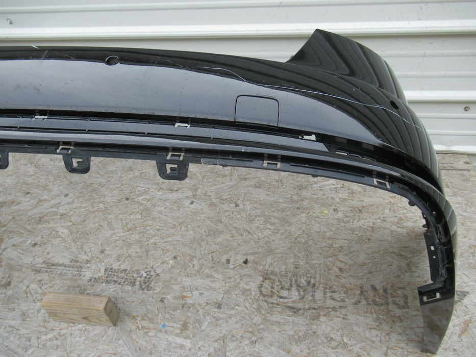 2017-2018 AUDI A4 S LINE REAR BUMPER COVER W/O PARKING SENSORS 8W5807385 OEM