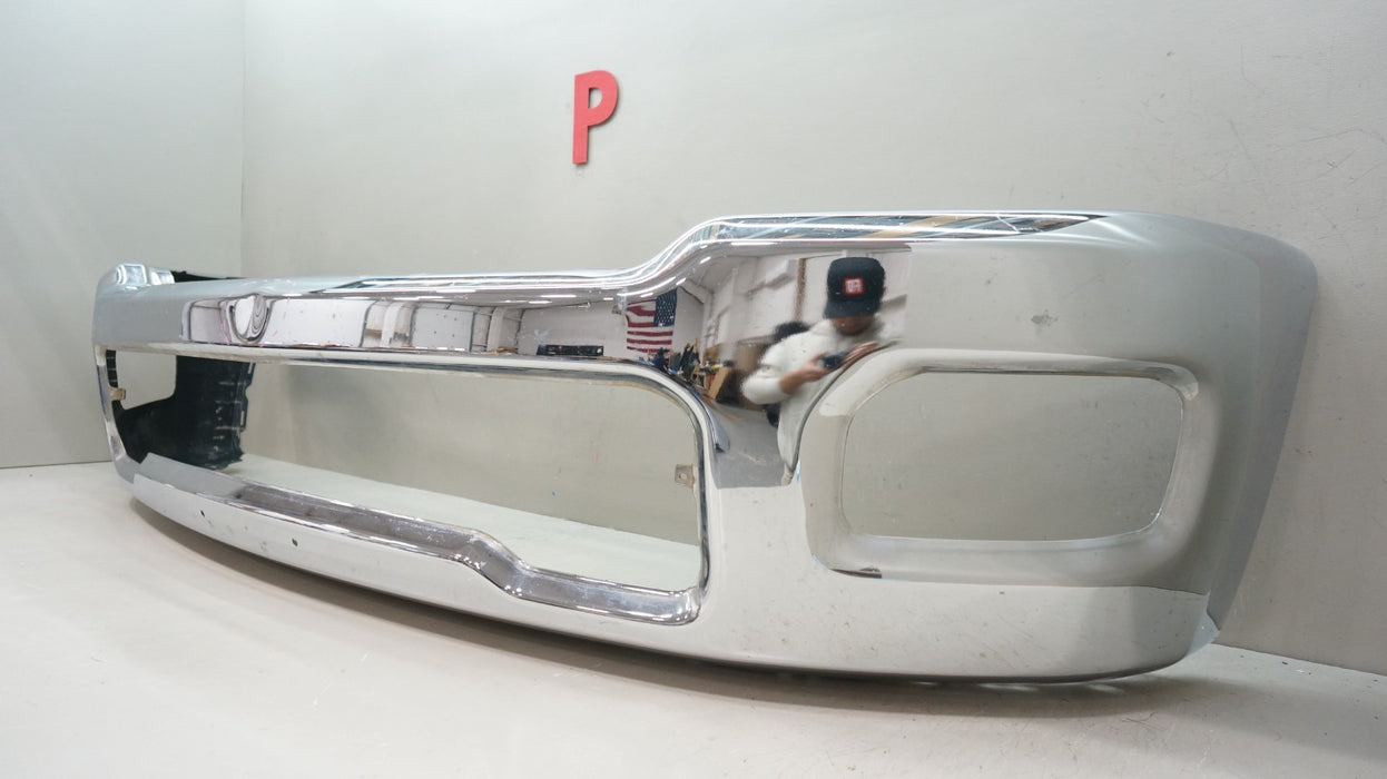 2025-2026 DODGE RAM 1500 FRONT CHROME METAL BUMPER COVER 7GB361Z0AA OEM