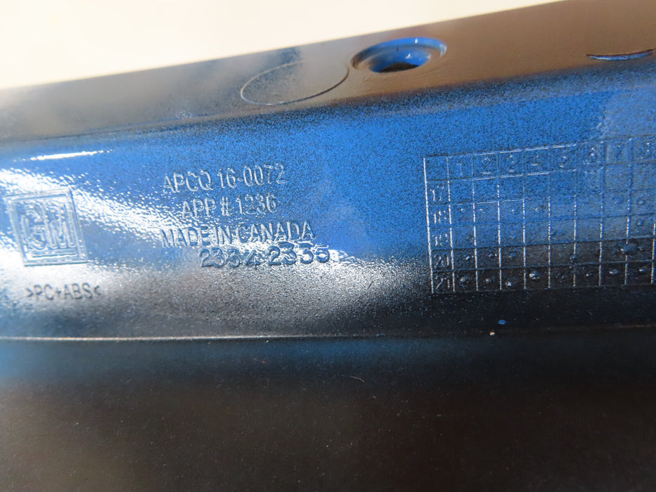 2020-2023 CHEVROLET CORVETTE C8 FRONT UPPER WINDSHIELD TRIM PILLAR OEM