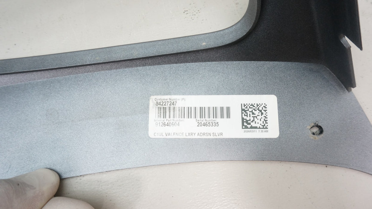 2020-2025 CADILLAC XT5 REAR LOWER BUMPER VALANCE MOLDING OEM 84227247