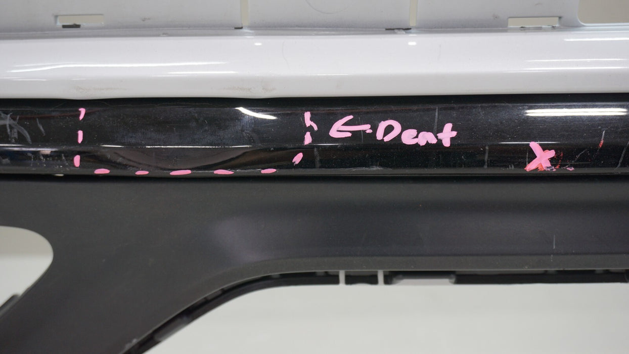 2019-2023 AUDI Q8 S-LINE REAR MIDDLE & LOWER BUMPER COVER OEM 4M8.807.527.D