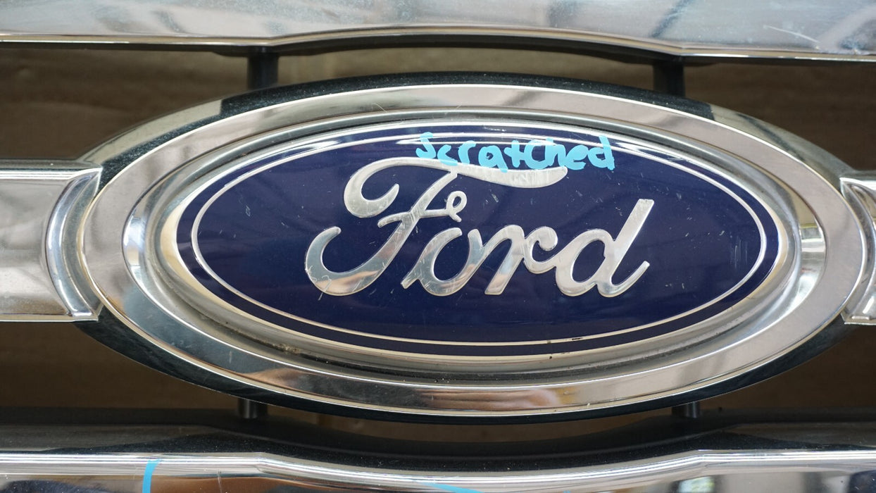 2010-2012 FORD F-150 F150 FRONT BUMPER UPPER RADIATOR GRILLE GRILL CHROME OEM