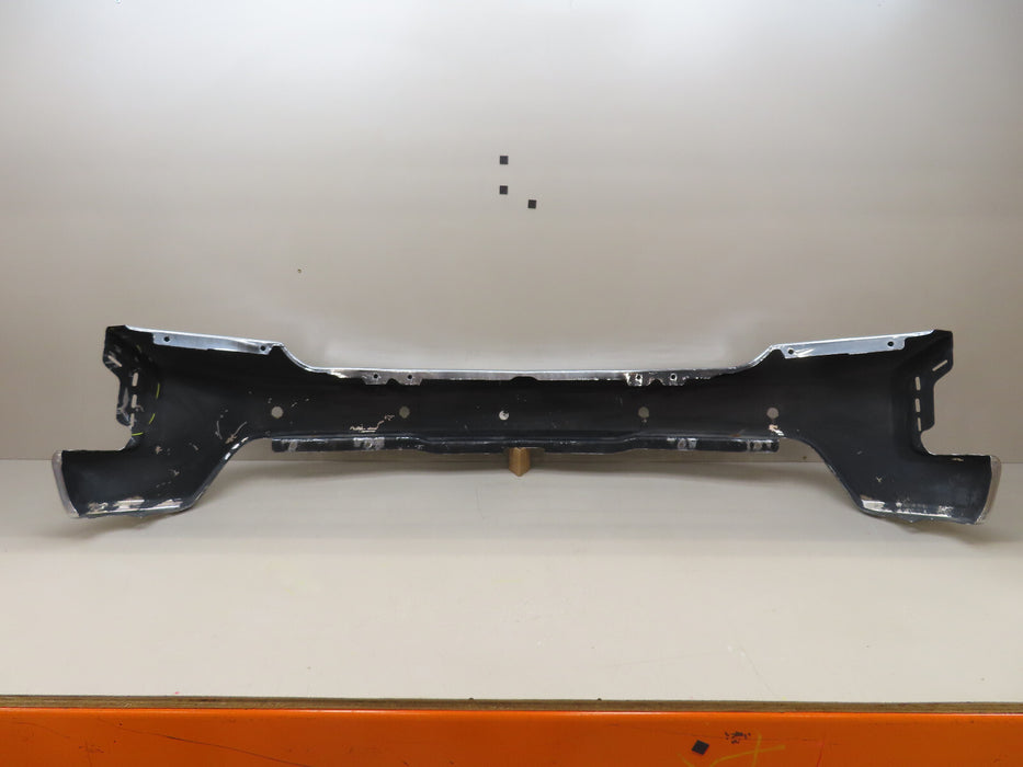 2019 2020 2021 CHEVROLET SILVERADO 1500 FRONT BUMPER METAL W/SENSOR HOLES OEM