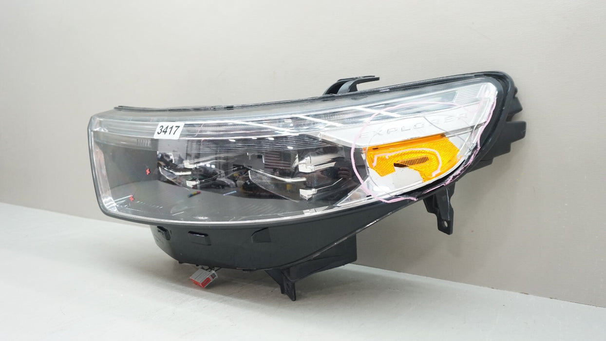 2020-2024 FORD EXPLORER FRONT LEFT DRIVER SIDE HEADLIGHT OEM LB5B-13W030-BG