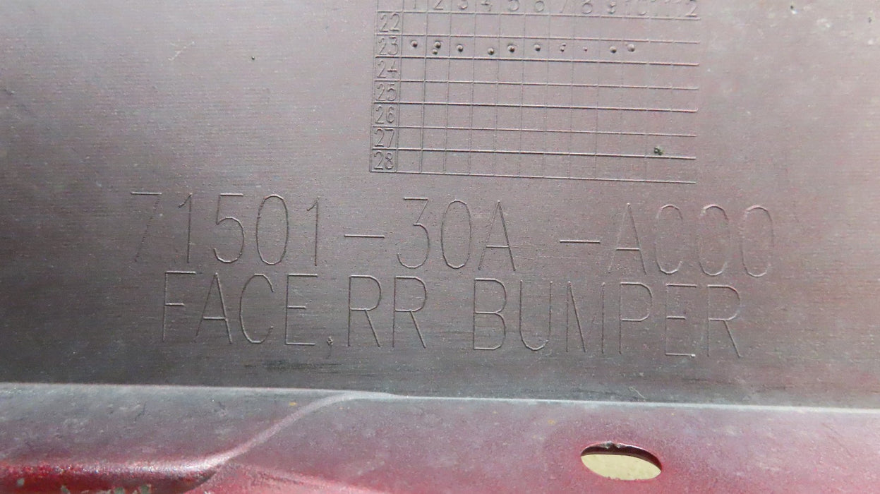 2023-2024 HONDA ACCORD SEDAN REAR BUMPER COVER OEM 71501-30A-A000