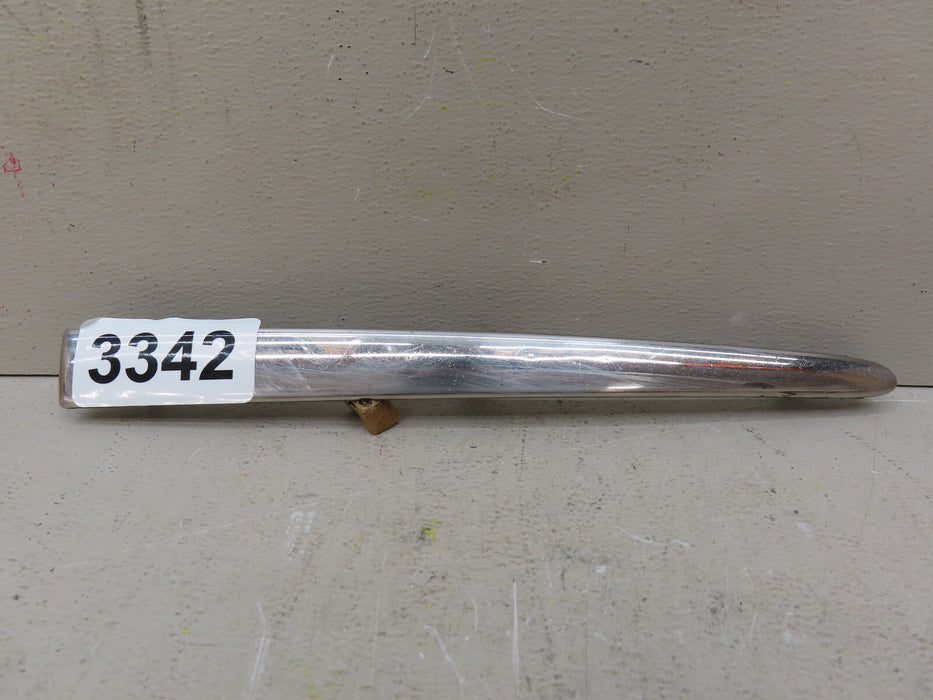 2005-2009 BENTLEY GT GTC REAR RIGHT PASSENGER CHROME BUMPER MOLDING OEM