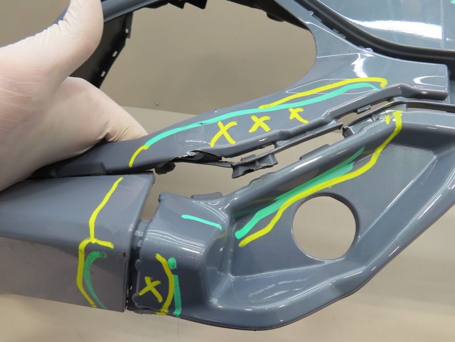 2016-2019 HONDA CIVIC HATCHBACK REAR BUMPER COVER OEM 71501-TGG-ZZ00