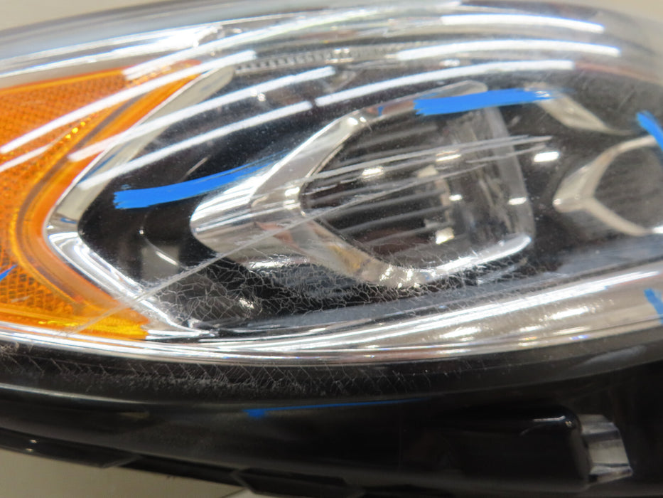 2017-2020 FORD FUSION RIGHT PASSENGER SIDE HEADLIGHT FULL LED OEM HS73-13E015-AG