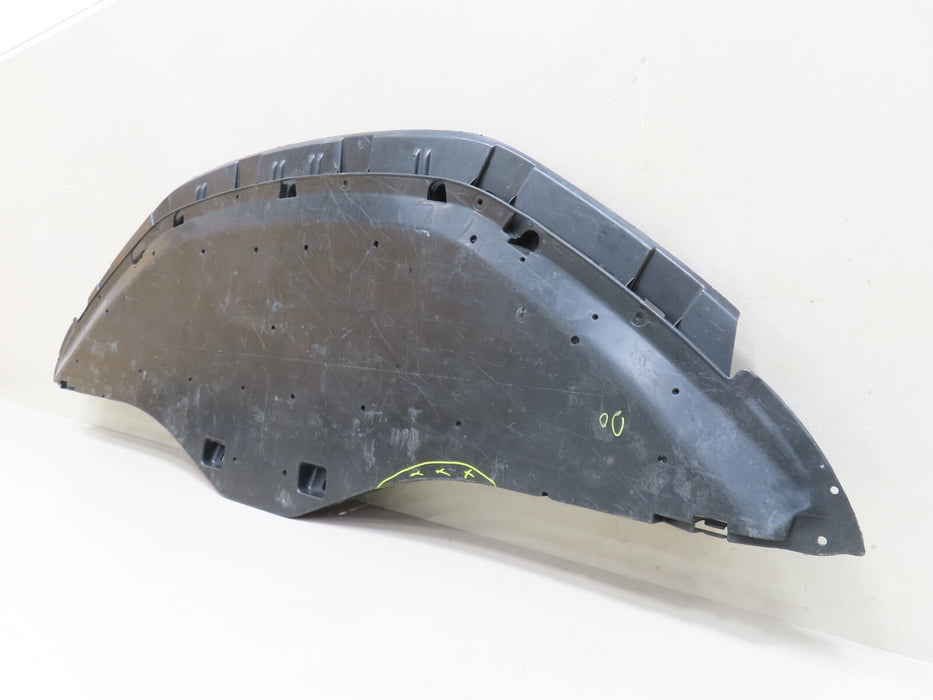 2010-2011 JAGUAR XF FRONT LOWER BUMPER SPLASH SHIELD VALANCE OEM 8X23-17626