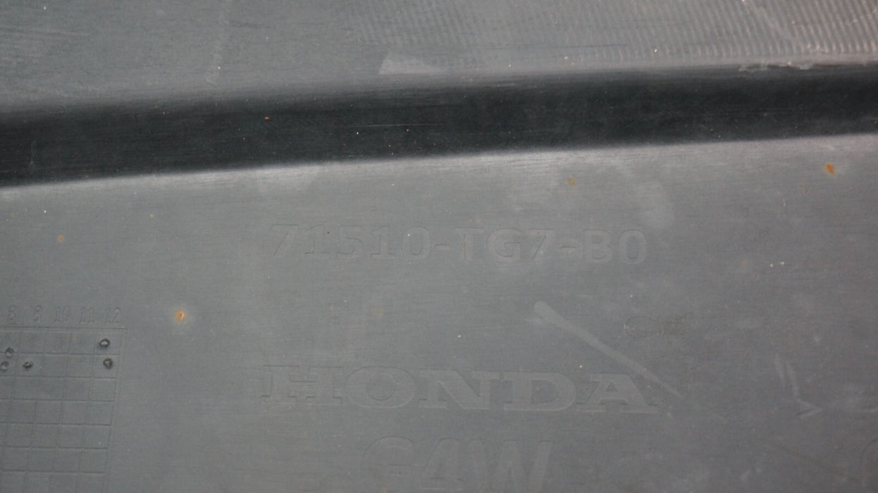 2016-2018 HONDA PILOT REAR LOWER BUMPER COVER PANEL OEM 71510-TG7-B0