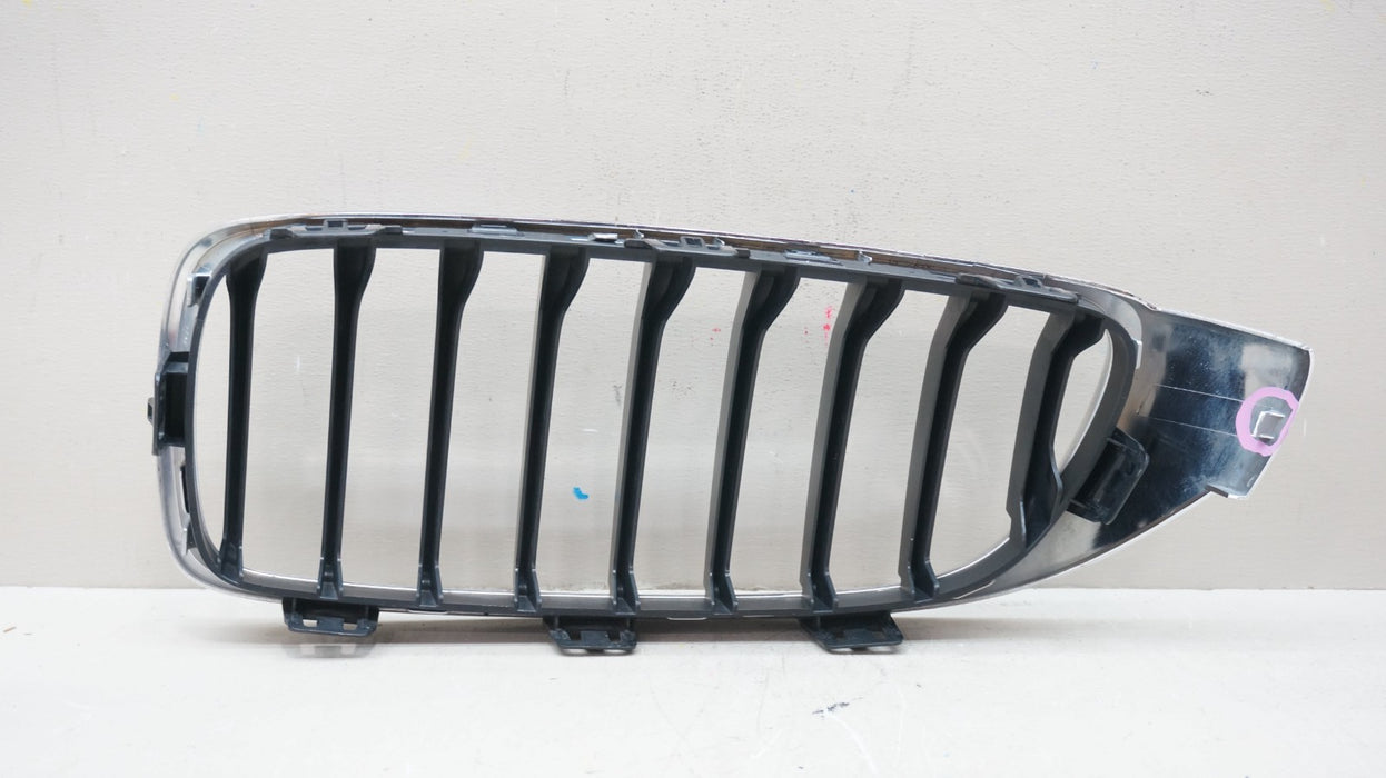 2014-2017 BMW 4 SERIES FRONT RIGHT KIDNEY RADIATOR GRILLE GRILL 7294814 OEM