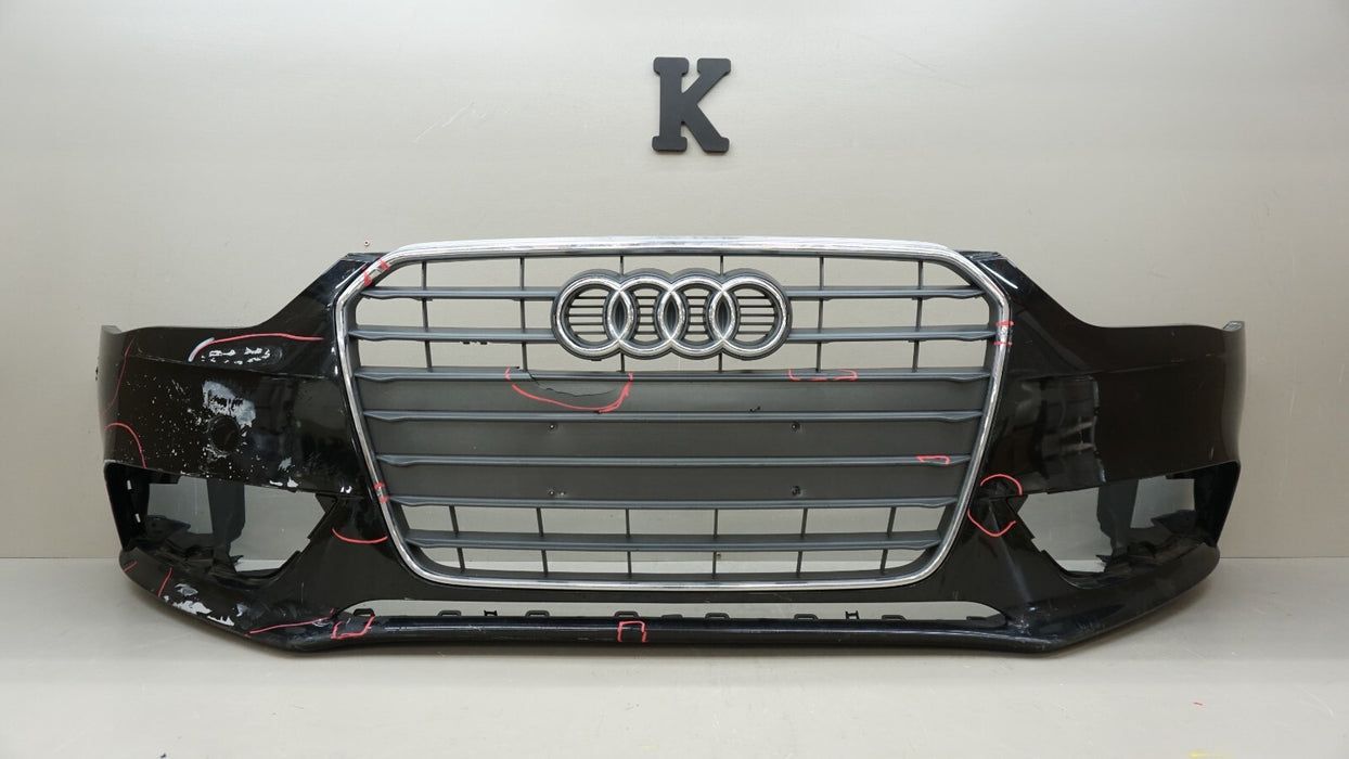 2012-2016 AUDI A4 FRONT MAIN BUMPER COVER OEM 8K0.853.651.G 12 13 14 15 16