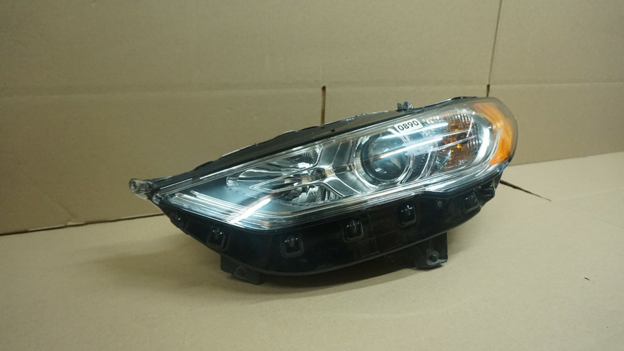 2017-2019 FORD FUSION FRONT LEFT DRIVER SIDE HEADLIGHT HALOGEN LIGHT LAMP OEM