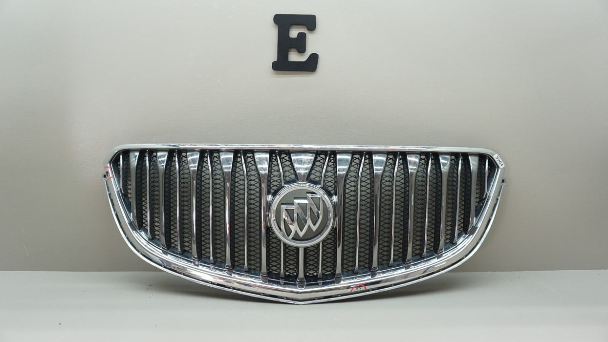 2013-2017 BUICK ENCLAVE FRONT BUMPER RADIATOR GRILLE W/ EMBLEM OEM 20983421