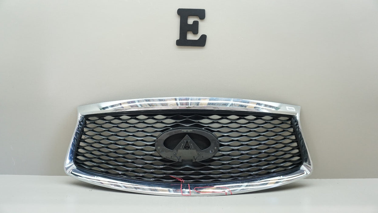 2016-2020 INFINITI QX60 SUV FRONT UPPER RADIATOR GRILLE GRILL OEM 62310-9NC0B