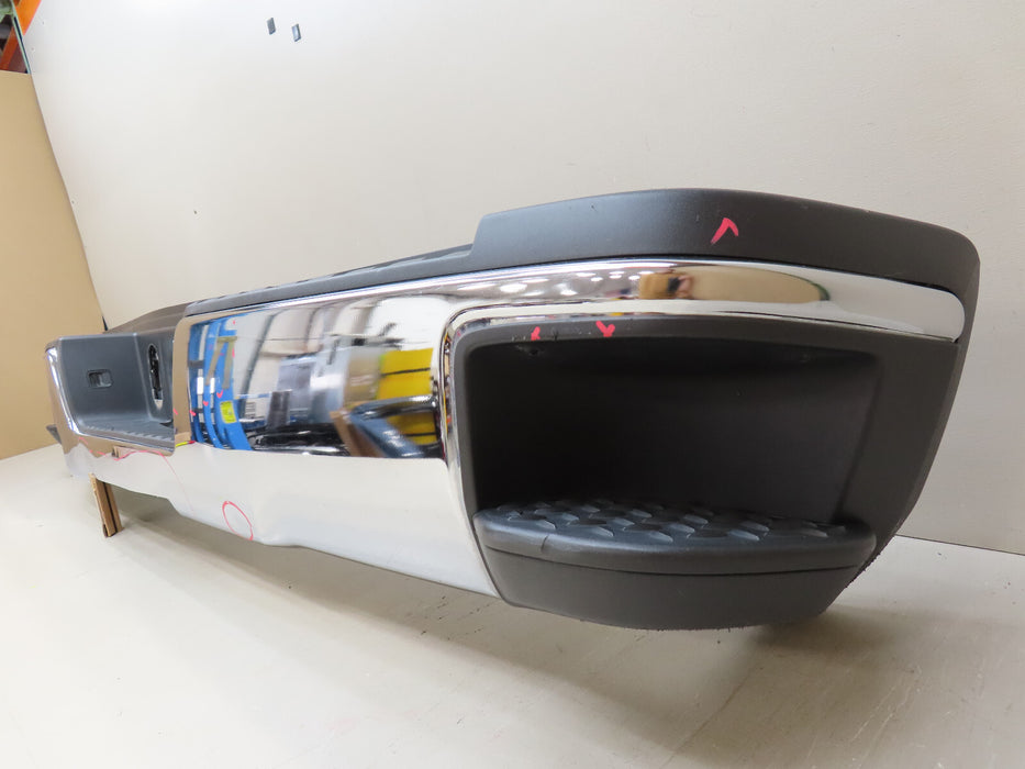 2015-2019 CHEVROLET SILVERADO GMC SIERRA 2500 3500 REAR BUMPER METAL OEM