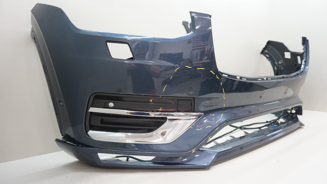 2020-2021 VOLVO XC90 FRONT BUMPER COVER PANEL W HARNESS OEM 31663527