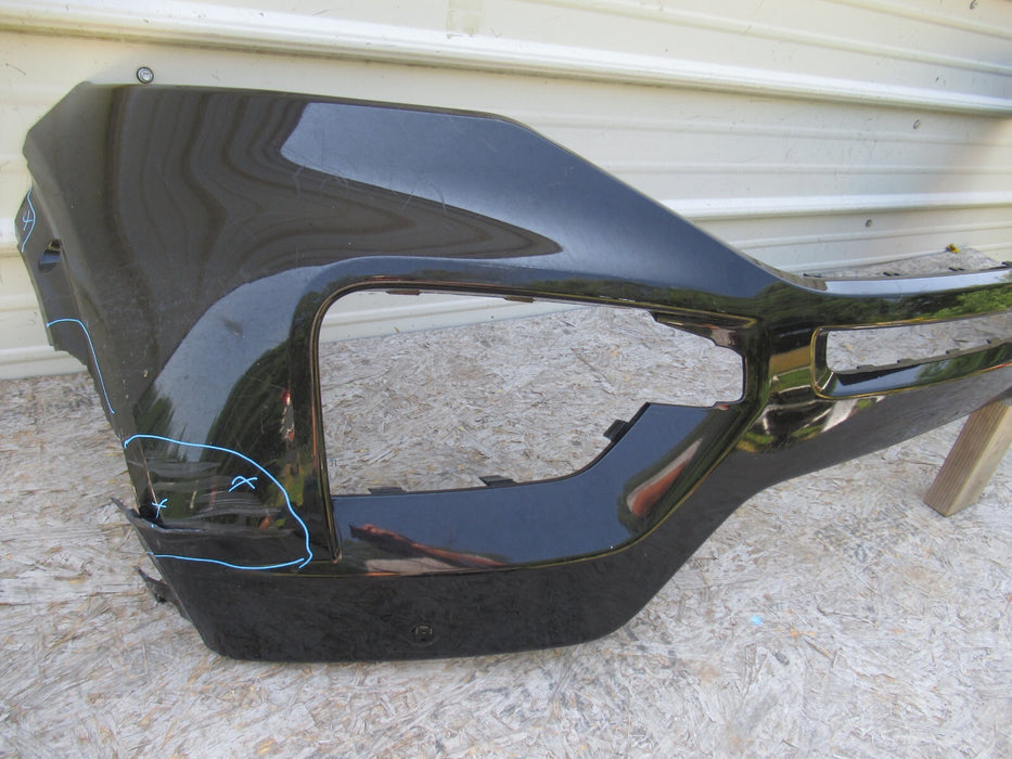 2020-2021 FORD EXPLORER FRONT BUMPER UPPER COVER BLACK LB5B17C831AA OEM