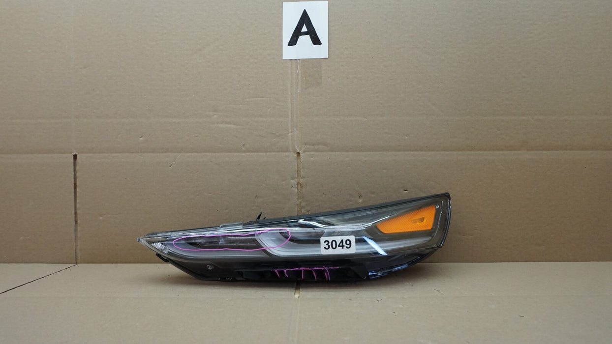 2019-2020 HYUNDAI SANTA FE LEFT DRIVER SIDE HEADLIGHT HEAD LIGHT LAMP LED OEM