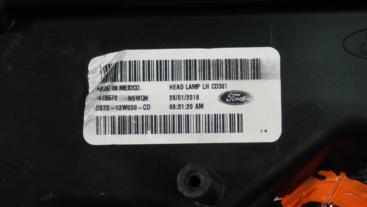 2017-2019 FORD FUSION FRONT LEFT DRIVER SIDE HEADLIGHT HALOGEN LIGHT LAMP OEM