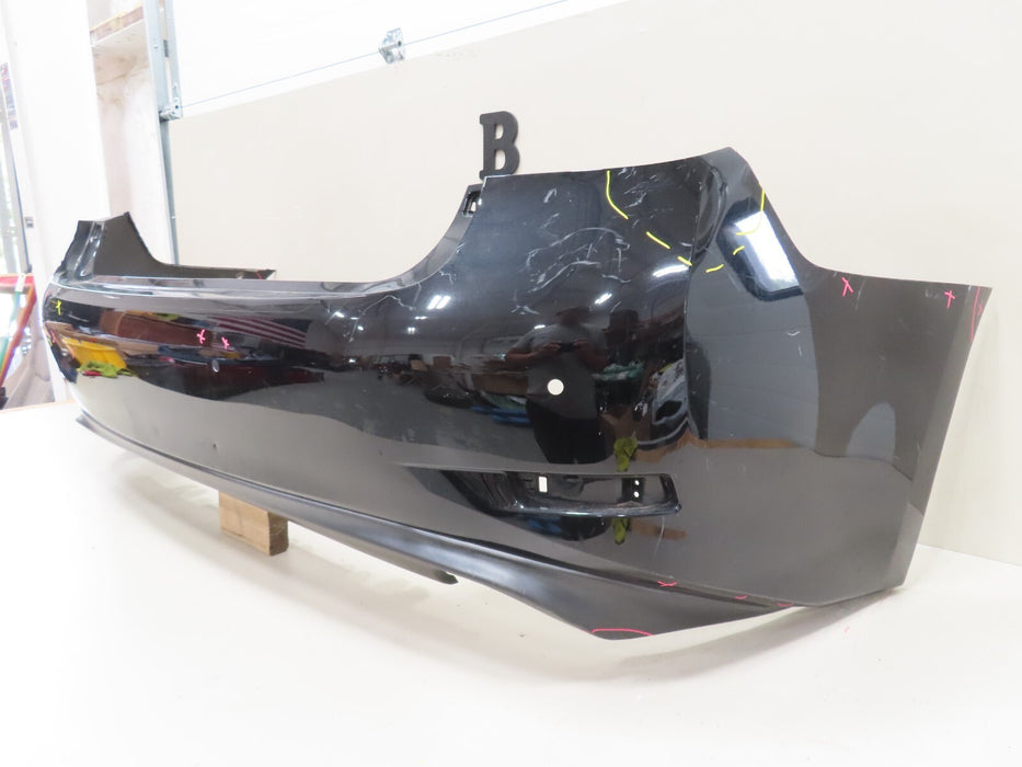 2013-2015 LEXUS ES350 REAR BUMPER COVER P#52159-33210 W/SENSOR HOLES OEM