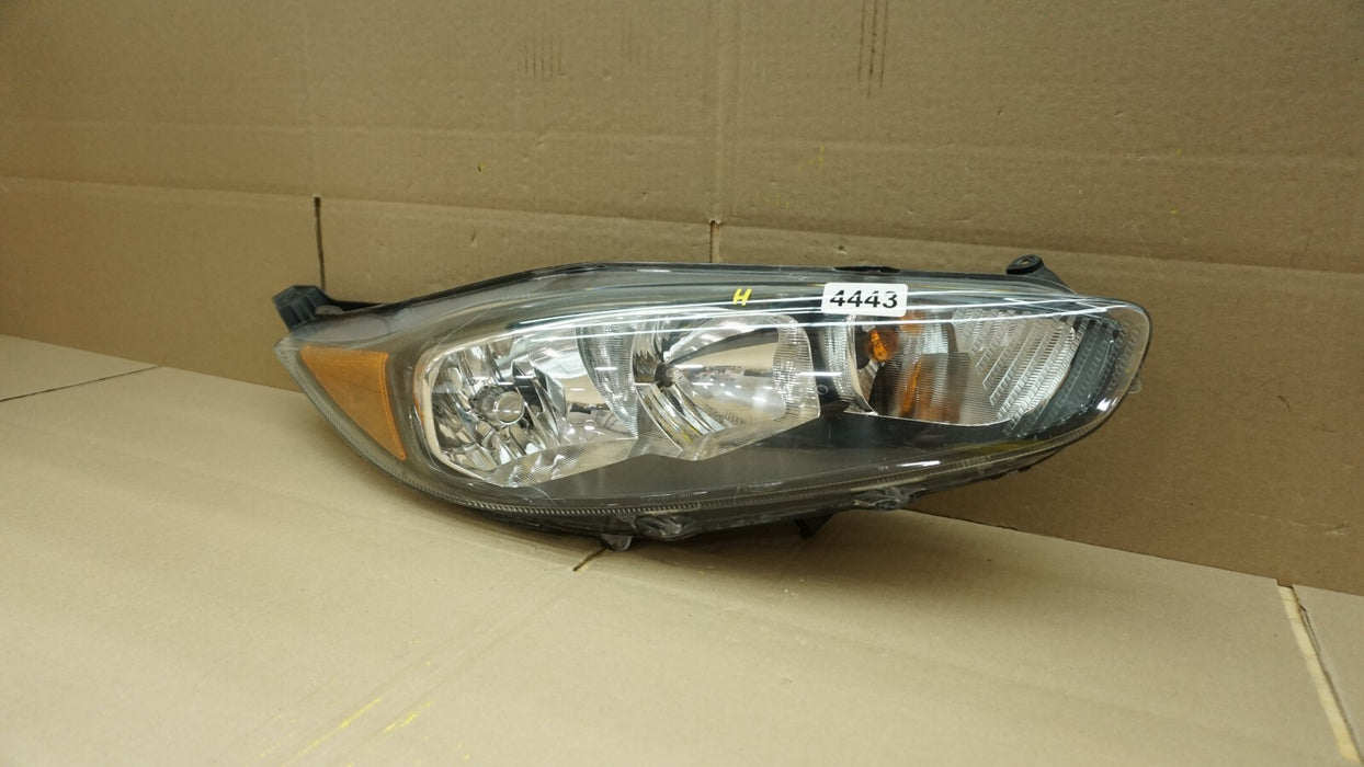 2014-2017 FORD FIESTA RIGHT PASSENGER SIDE HEADLIGHT HALOGEN OEM D2BB13W029BC