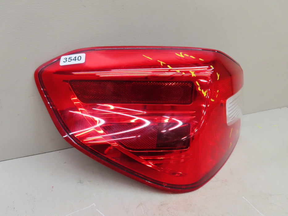 2015-2017 Subaru WRX STI LEFT DRIVER Tail Light Lamp OEM HALOGEN