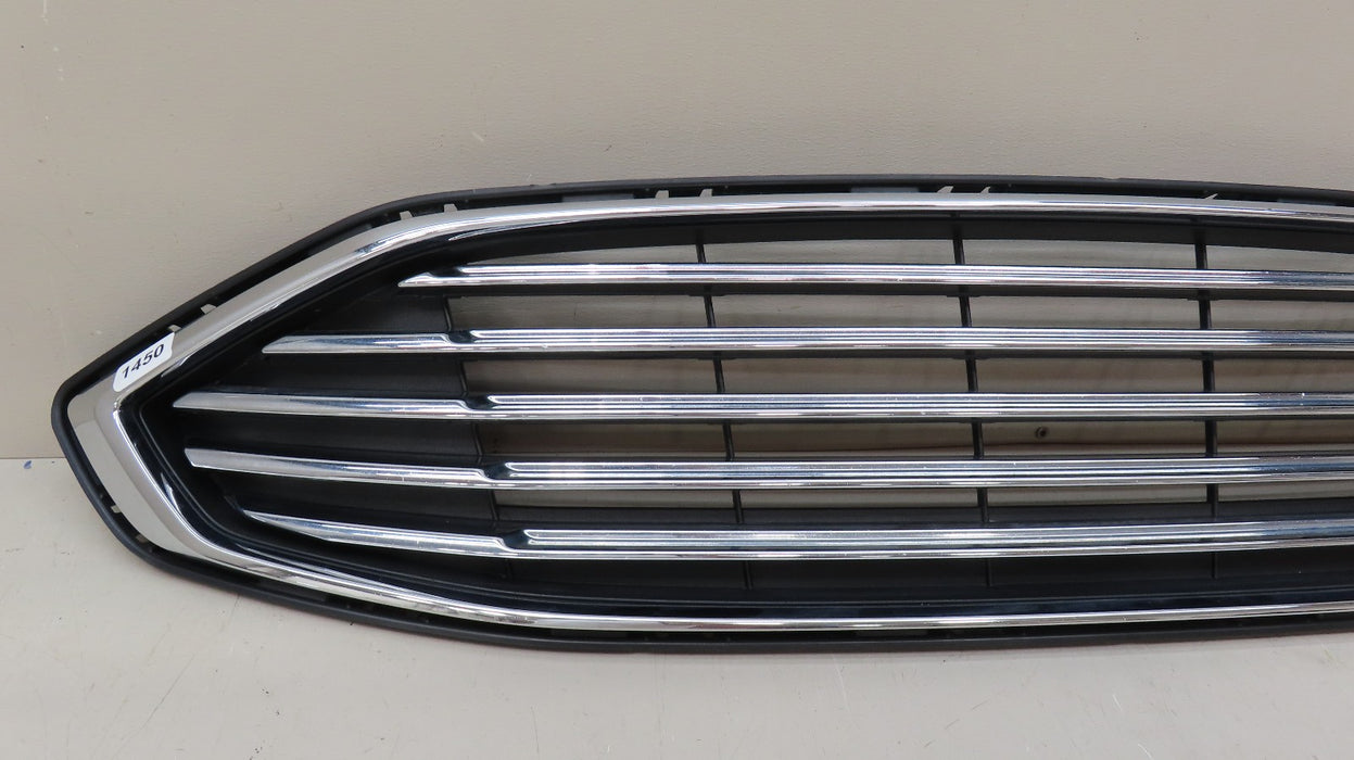 2017-2018 FORD FUSION FRONT UPPER BUMPER GRILLE GRILL OEM HS73-8150-AEW