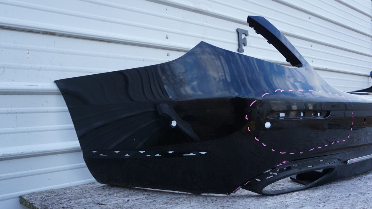 2017-2018 MERCEDES BENZ E CLASS AMG SEDAN W213 REAR BUMPER  COVER OEM A213885212