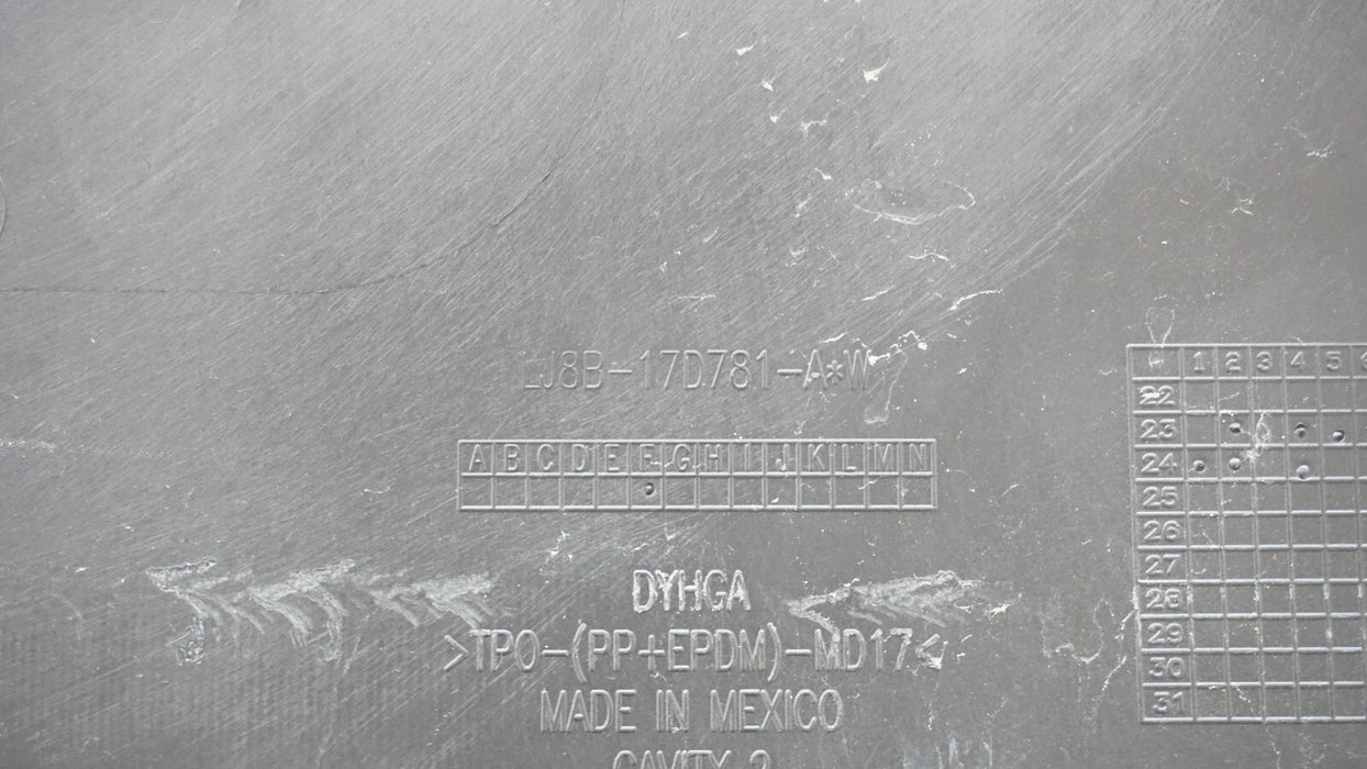 2021-2023 FORD MUSTANG MACH-E REAR BUMPER COVER PANEL OEM LJ8B-17D781-A