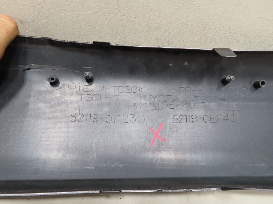 2014 2015 2016 TOYOTA HIGHLANDER FRONT BUMPER COVER OEM P# 52119 0E230