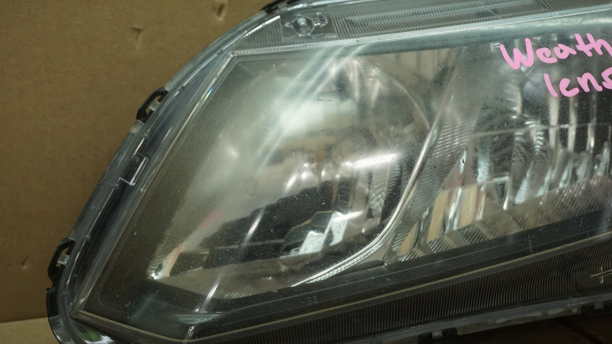 2012-2015 HONDA CIVIC FRONT LEFT DRIVER'S SIDE HEADLIGHT HALOGEN OEM 12 13 14 15