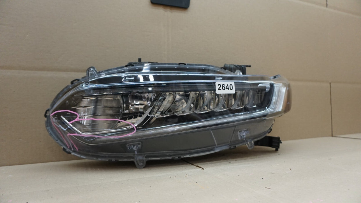 2018-2020 HONDA ACCORD FRONT LH LEFT DRIVER SIDE HEADLIGHT OEM