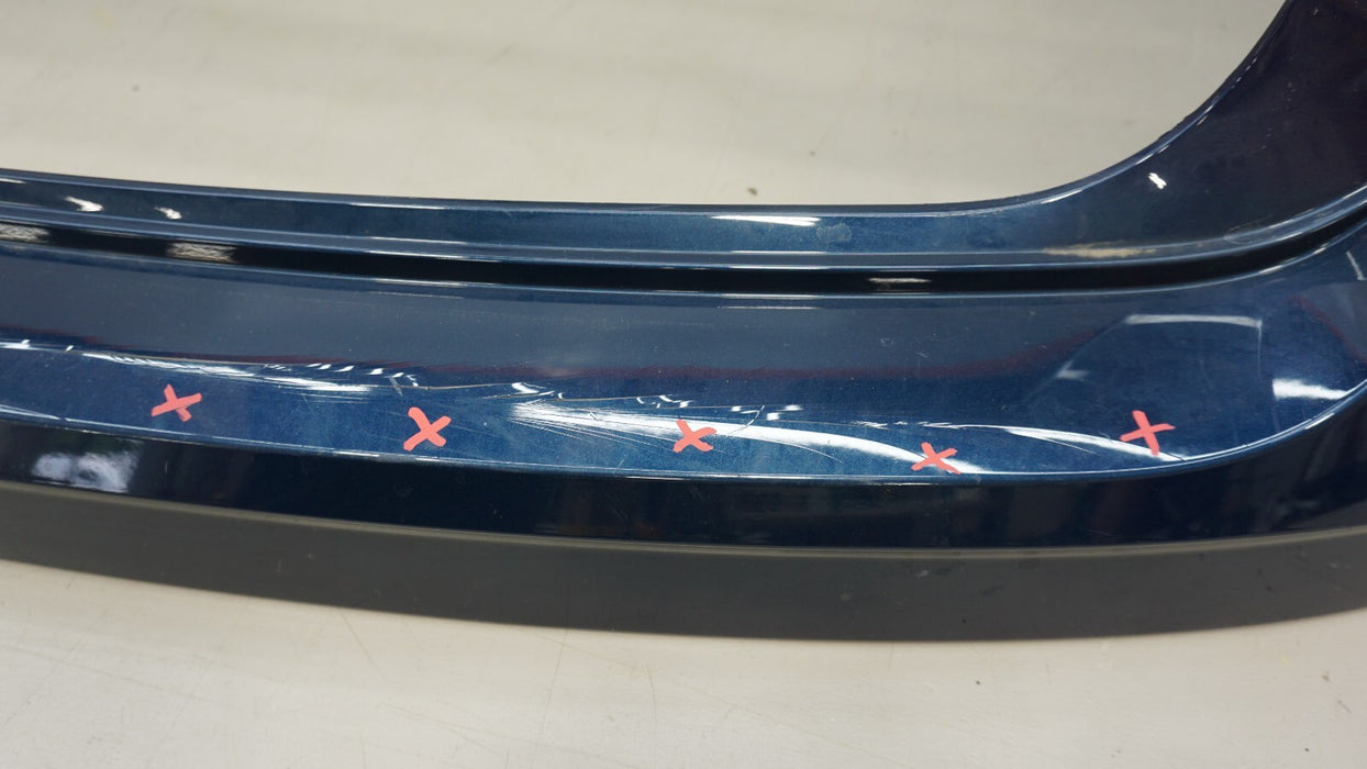 2017-2018 VOLKSWAGEN ATLAS REAR UPPER BUMPER COVER OEM 3CN807421