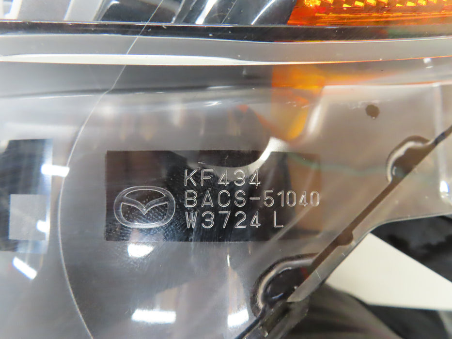 2017-2018 MAZDA 3 FRONT LEFT DRIVER SIDE HEADLIGHT HEAD LAMP HALOGEN OEM
