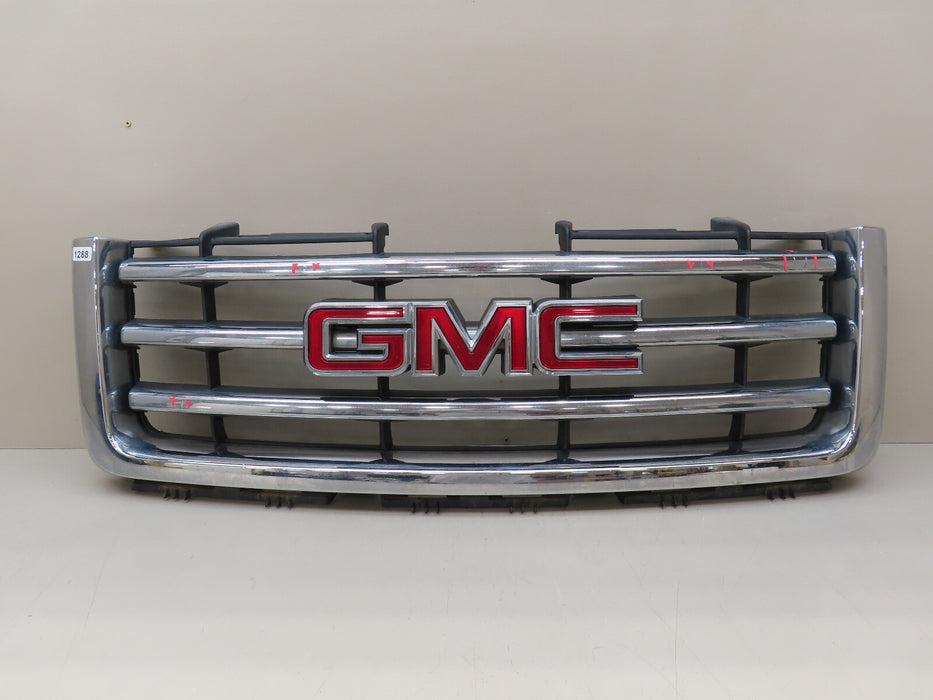 2007-2012 GMC SIERRA 1500 FRONT RADIATOR GRILLE GRILL OEM