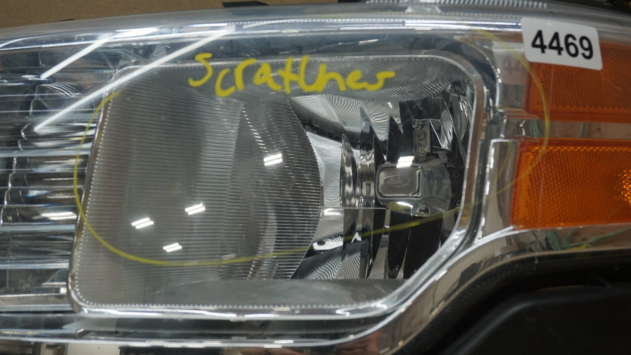 2009-2012 FORD FLEX FRONT LEFT DRIVERS SIDE HEADLIGHT HALOGEN OEM 09 10 11 12