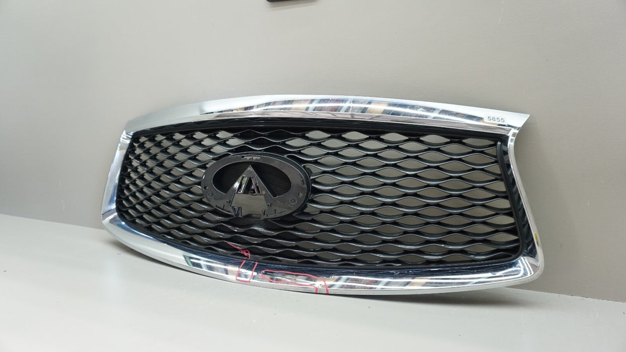 2016-2020 INFINITI QX60 SUV FRONT UPPER RADIATOR GRILLE GRILL OEM 62310-9NC0B