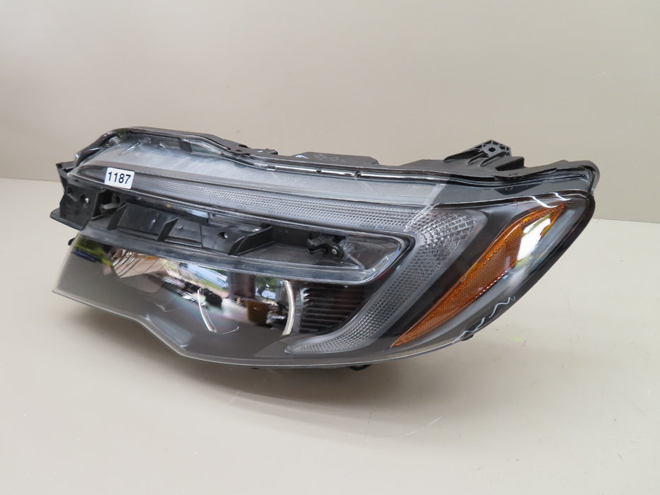 2019 - 2021 HONDA PILOT FRONT DRIVER SIDE HEADLIGHT HEADLAMP HALOGEN OEM
