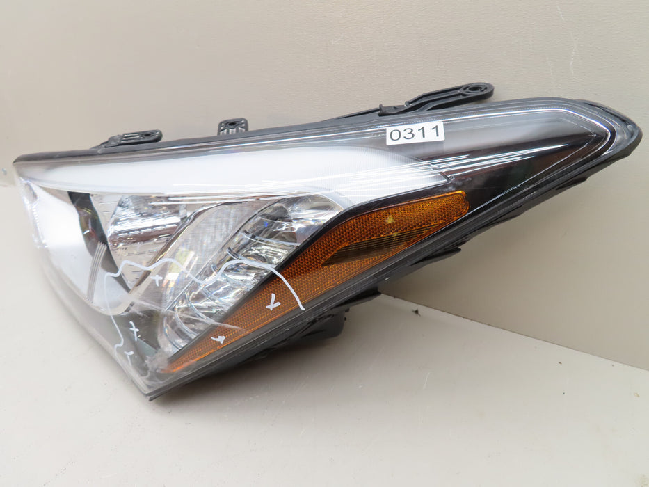2013 2014 2015 2016 HYUNDAI SANTA FE LEFT HALOGEN HEADLIGHT LAMP OEM