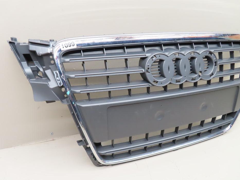 2010 - 2012 AUDI A4 FRONT BUMPER RADIATOR GRILL GRILLE W/ CHROME BEZEL OEM