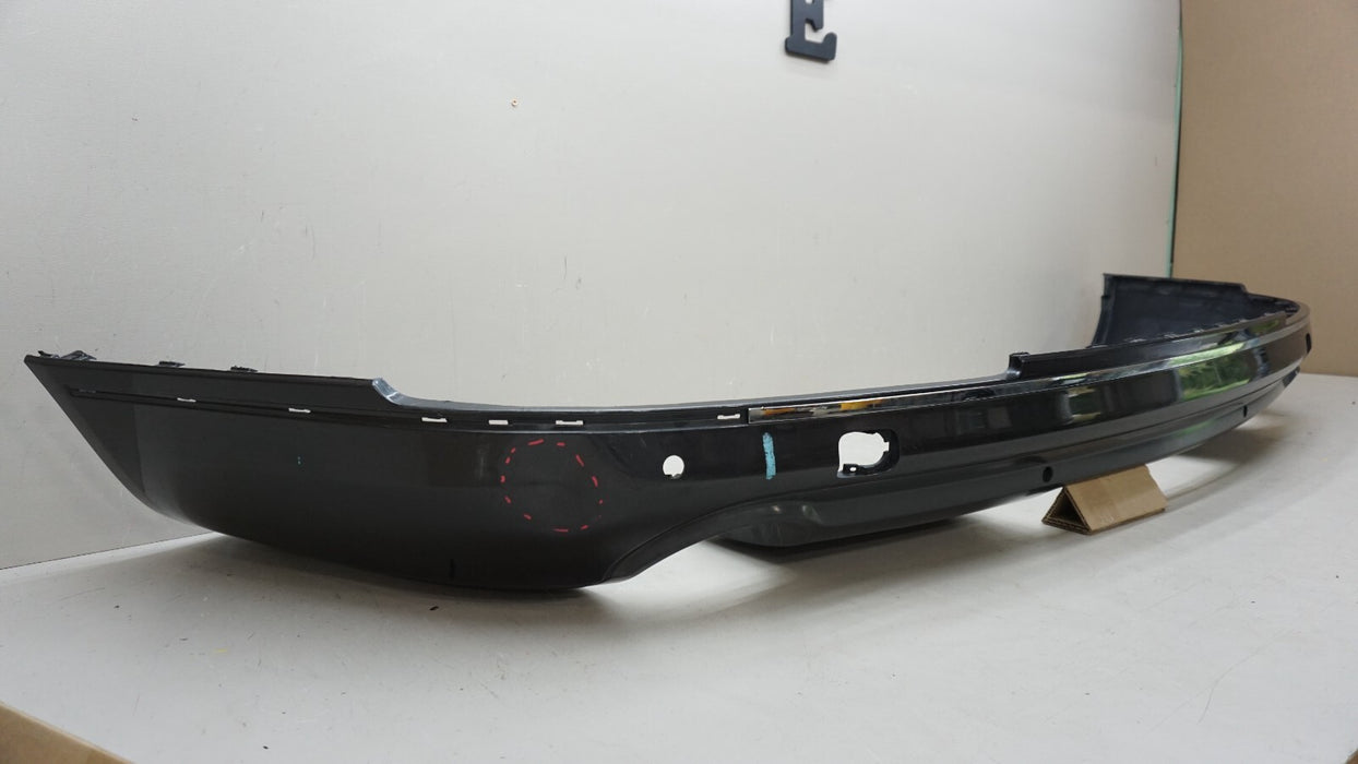 2010-2015 AUDI Q7 REAR LOWER BUMPER COVER PANEL W/ SENSOR HOLE OEM 4L0807521AH