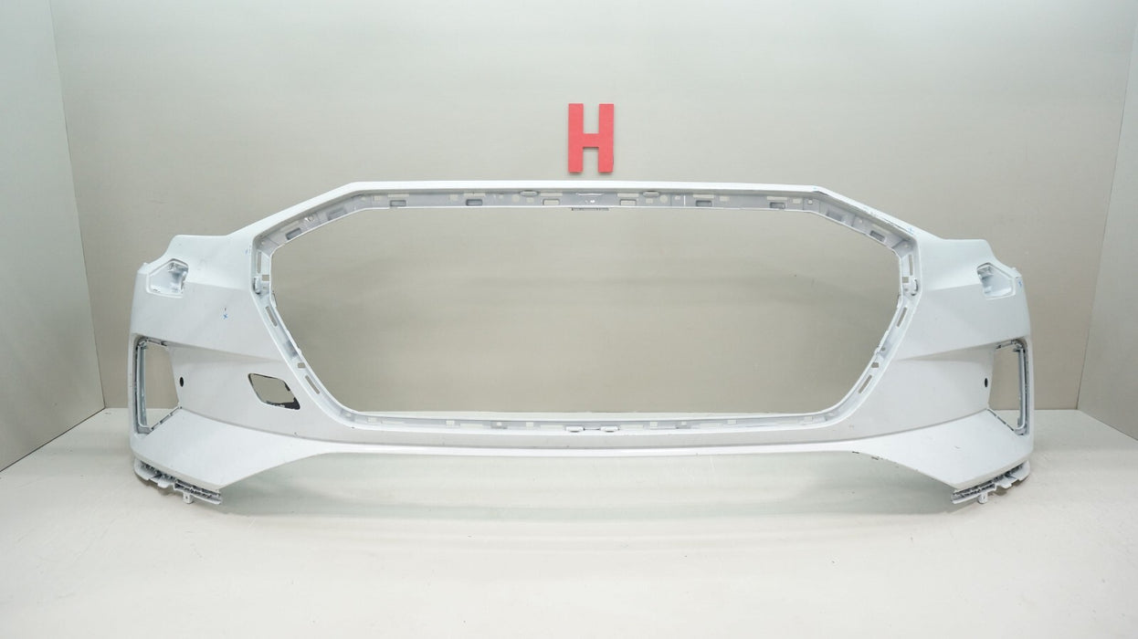 2019-2021 AUDI E-TRON FRONT BUMPER COVER PANEL 4KE807437 OEM