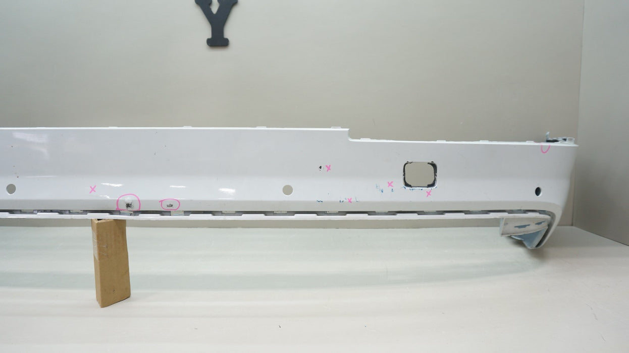 2017-2019 AUDI Q7 REAR LOWER BUMPER COVER VALANCE PANEL OEM 4M0807527B