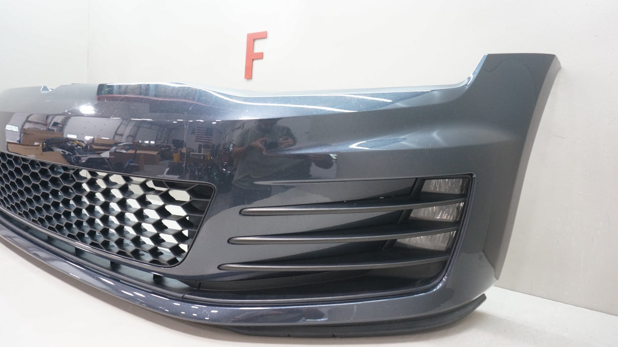 2015-2017 VOLKSWAGEN GTI FRONT COMPLETE BUMPER COVER OEM