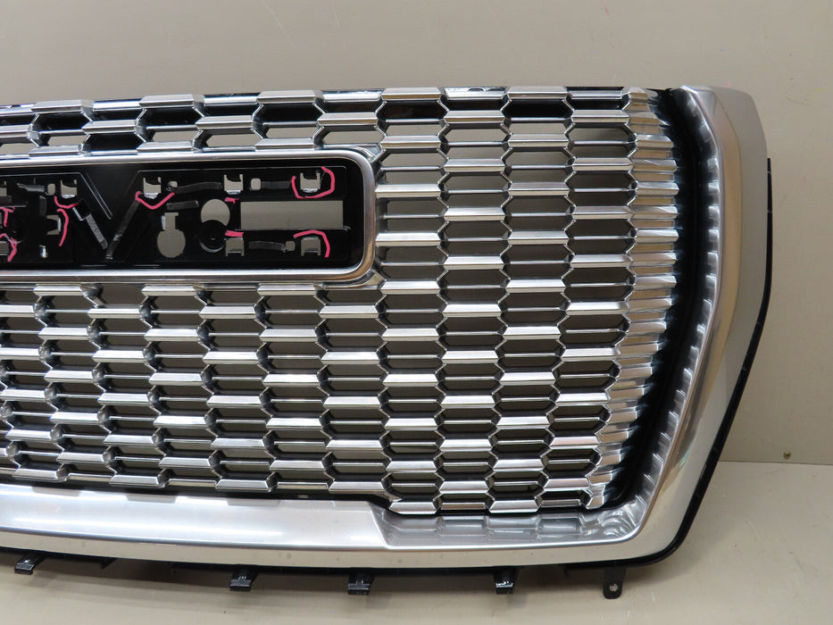 2021 2022 GMC YUKON DENALI FRONT RADIATOR GRILLE GRILL OEM N0660-84835783
