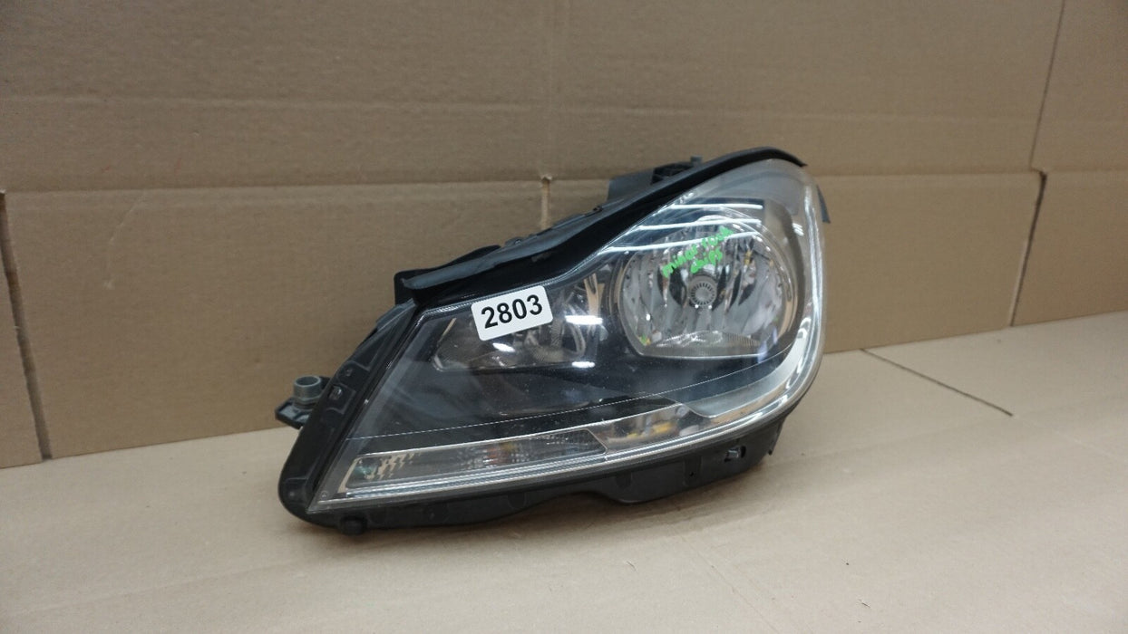 2012-2015 MERCEDES BENZ C250 C350 C63 AMG LEFT DRIVER SIDE HEADLIGHT OEM