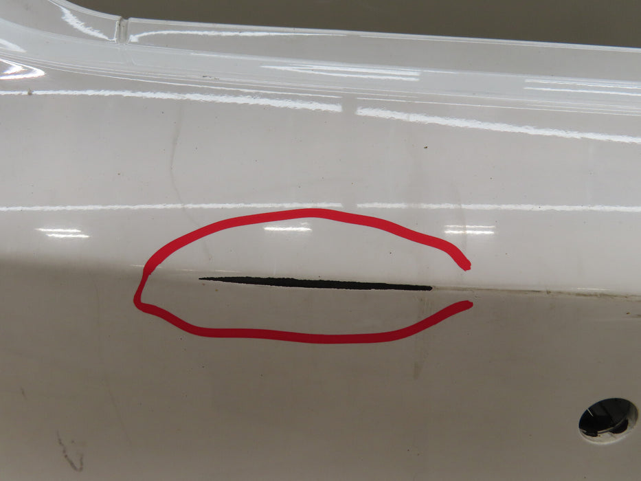 2009-2012 AUDI A4 S-LINE REAR BUMPER COVER W/VALANCE OEM
